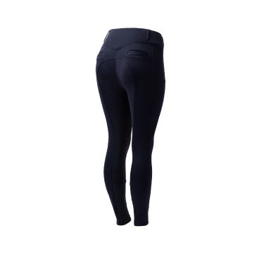 Pantaloni termici da donna Mira con fondo integrale Horze Blu marino scuro