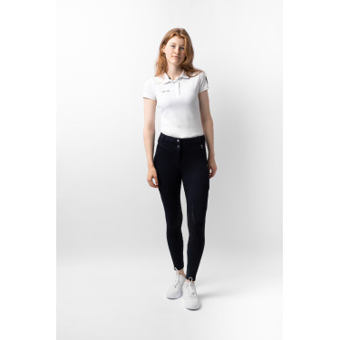 Pantaloni termici da donna Mira con fondo integrale Horze Blu marino scuro