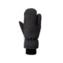 Moffole a 3 dita riflettenti Horze Argento riflettente scuro Moffole a 3 dita riflettenti Horze Argento riflettente scuro