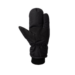 Moffole a 3 dita riflettenti Horze Argento riflettente scuro Moffole a 3 dita riflettenti Horze Argento riflettente scuro