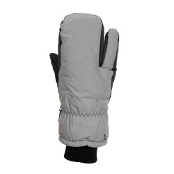 Moffole a 3 dita riflettenti Horze Argento riflettente