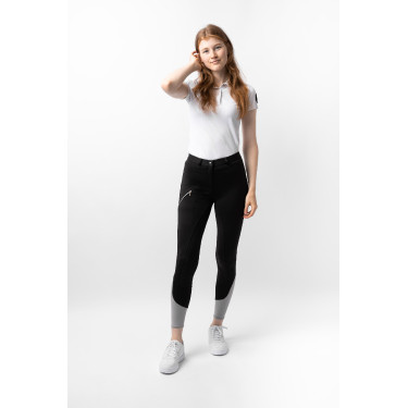 Pantaloni Horze Felicia Thermo full grip Nero
