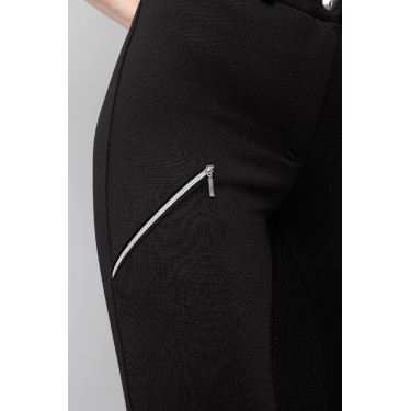 Pantaloni Horze Felicia Thermo full grip Nero