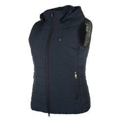Gilet senza maniche riscaldato HKM High Temperature Style senza batteria Blu scuro