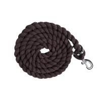Lunga HKM in cotone con moschettone Marrone scuro Lunga HKM in cotone con moschettone Marrone scuro