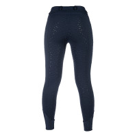 Pantaloni riscaldati HKM Comfort Style 1/1 in silicone senza batteria da donna Blu scuro Pantaloni riscaldati HKM Comfort Style 1/1 in silicone senza batteria da donna Blu scuro