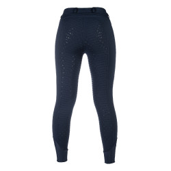 Pantaloni riscaldati HKM Comfort Style 1/1 in silicone senza batteria da donna Blu scuro Pantaloni riscaldati HKM Comfort Style 1/1 in silicone senza batteria da donna Blu scuro
