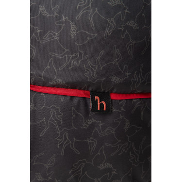 Cappello per bambini Horze Pegasus JR Caviale nero