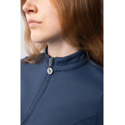 Camicia da allenamento Horze Eloise Indaco vintage Blu marino