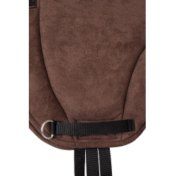 Sottosella da monta a pelo sintetico Horze Marrone