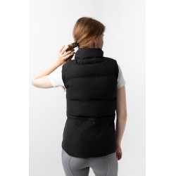 Gilet imbottito senza maniche Horze Oona Caviale nero