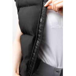 Gilet imbottito senza maniche Horze Oona Caviale nero