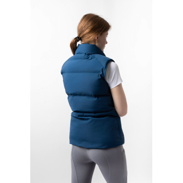 Gilet imbottito senza maniche Horze Oona Blu artico Gilet imbottito senza maniche Horze Oona Blu artico