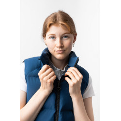 Gilet imbottito senza maniche Horze Oona Blu artico Gilet imbottito senza maniche Horze Oona Blu artico
