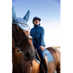 Gilet imbottito senza maniche Horze Oona Blu artico Gilet imbottito senza maniche Horze Oona Blu artico