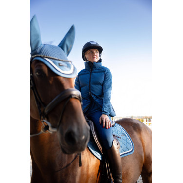 Gilet imbottito senza maniche Horze Oona Blu artico Gilet imbottito senza maniche Horze Oona Blu artico