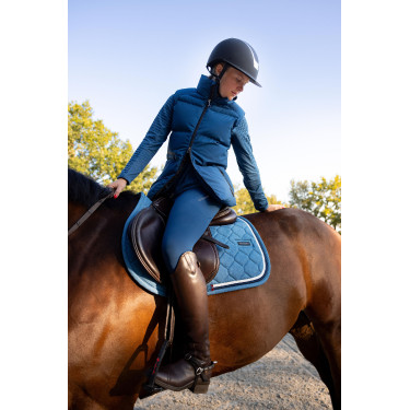 Gilet imbottito senza maniche Horze Oona Blu artico Gilet imbottito senza maniche Horze Oona Blu artico