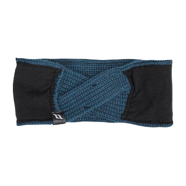 Fascia Back on Track Nora in lana intrecciata Blu petrolio