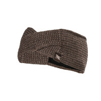 Fascia Back on Track Nora in lana intrecciata Blu petrolio Fascia Back on Track Nora in lana intrecciata Blu petrolio