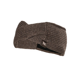 Fascia Back on Track Nora in lana intrecciata Marrone Fascia Back on Track Nora in lana intrecciata Marrone