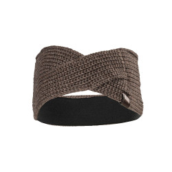 Fascia Back on Track Nora in lana intrecciata Marrone Fascia Back on Track Nora in lana intrecciata Marrone