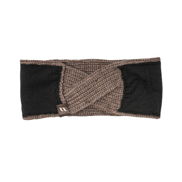 Fascia Back on Track Nora in lana intrecciata Marrone Fascia Back on Track Nora in lana intrecciata Marrone