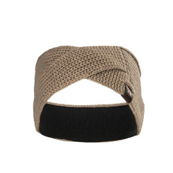 Fascia Back on Track Nora in lana intrecciata Beige chiaro Fascia Back on Track Nora in lana intrecciata Beige chiaro