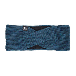 Fascia Back on Track Nora in lana intrecciata Blu petrolio
