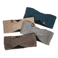 Fascia Back on Track Nora in lana intrecciata Blu petrolio