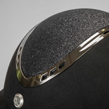 Casco EQ3 Pardus Microfibra con rotella Back on Track Casco EQ3 Pardus Microfibra con rotella Back on Track