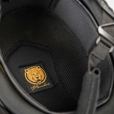 Casco EQ3 Pardus Microfibra con rotella Back on Track Casco EQ3 Pardus Microfibra con rotella Back on Track