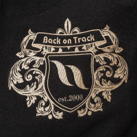 Coperta Back on Track in lana Edward Nero Coperta Back on Track in lana Edward Nero