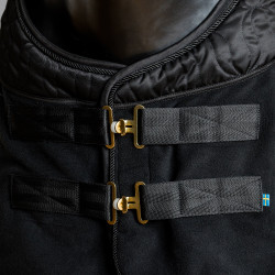 Coperta in Pile Back on Track Collezione Deep Nights Nero Coperta in Pile Back on Track Collezione Deep Nights Nero