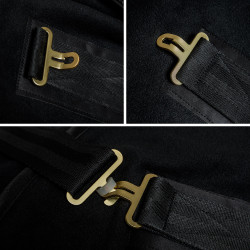 Coperta in Pile Back on Track Collezione Deep Nights Nero Coperta in Pile Back on Track Collezione Deep Nights Nero