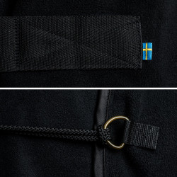 Coperta in Pile Back on Track Collezione Deep Nights Nero Coperta in Pile Back on Track Collezione Deep Nights Nero
