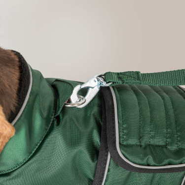 Cappotto lungo per cane Back on Track Buddy Verde Cappotto lungo per cane Back on Track Buddy Verde