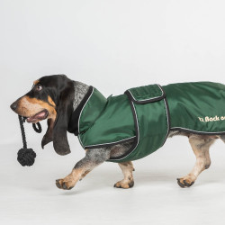 Cappotto lungo per cane Back on Track Buddy Verde Cappotto lungo per cane Back on Track Buddy Verde