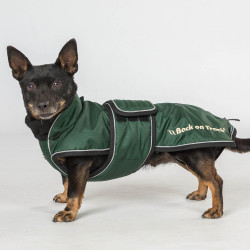Cappotto lungo per cane Back on Track Buddy Verde Cappotto lungo per cane Back on Track Buddy Verde