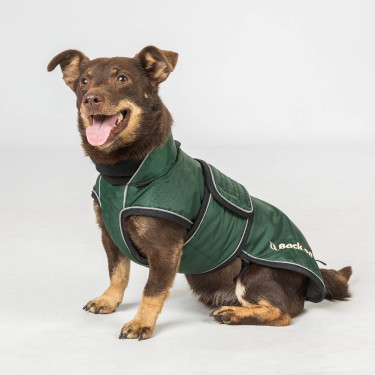 Cappotto lungo per cane Back on Track Buddy Verde Cappotto lungo per cane Back on Track Buddy Verde