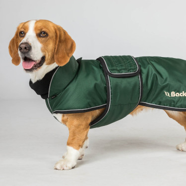 Cappotto lungo per cane Back on Track Buddy Verde Cappotto lungo per cane Back on Track Buddy Verde