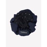 Chouchou LeMieux con retino per capelli Crystal Blu navy / nero