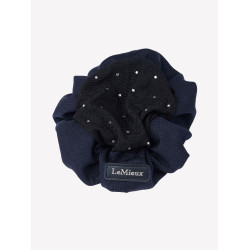 Chouchou LeMieux con retino per capelli Crystal Blu navy / nero