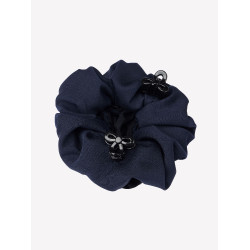 Chouchou LeMieux con retino per capelli Crystal Blu navy / nero