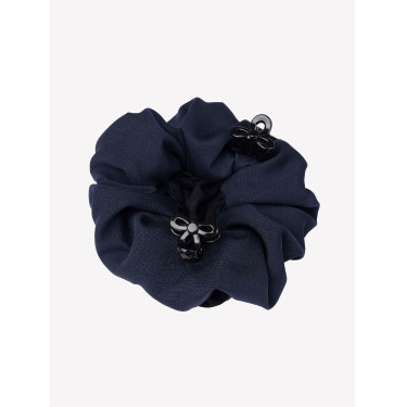 Chouchou LeMieux con retino per capelli Crystal Blu navy / nero