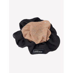 Chouchou LeMieux con retino per capelli Crystal Nero / biondo