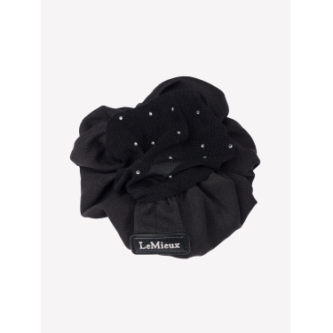 Chouchou LeMieux con retino per capelli Crystal Nero / nero