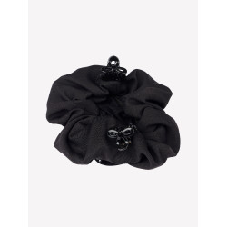 Chouchou LeMieux con retino per capelli Crystal Nero / nero