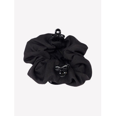 Chouchou LeMieux con retino per capelli Crystal Nero / nero