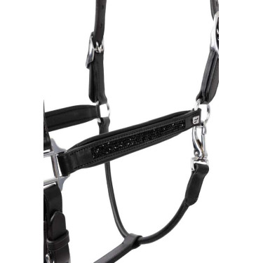 Capestro in cuoio Horze Delémont Nero