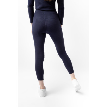 Leggings termici Horze Tess Blu polare Blu marino